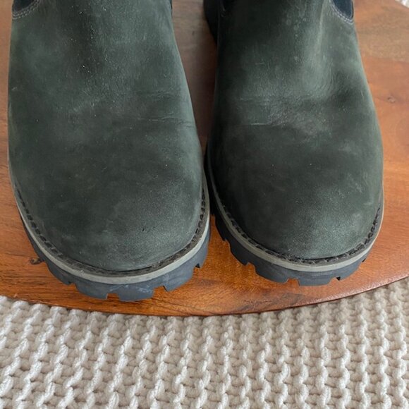 Timberland Earthkeepers Waterproof Tall Black Leather Suede Boots Style 17639 - Picture 8 of 13